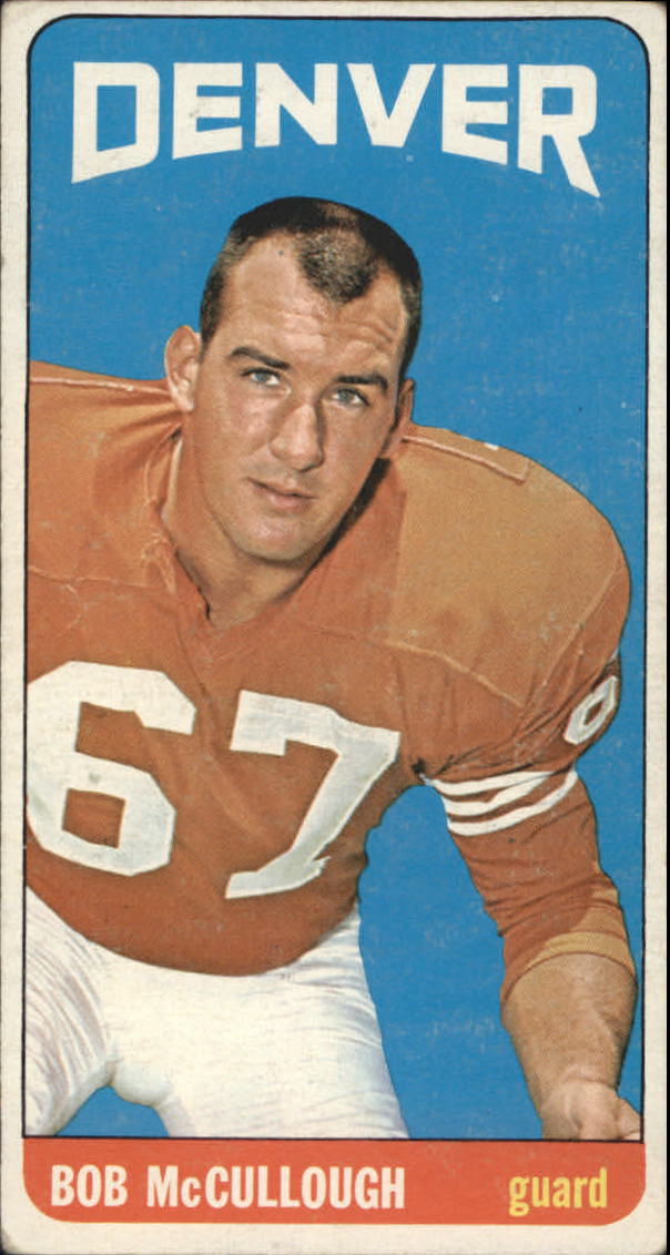 1965 Topps #58 Bob McCullough SP