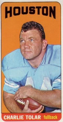1965 Topps #86 Charley Tolar SP