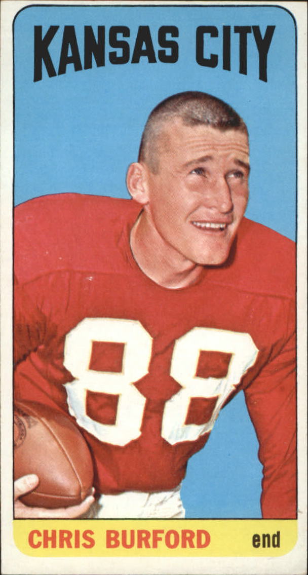1965 Topps #96 Chris Burford SP