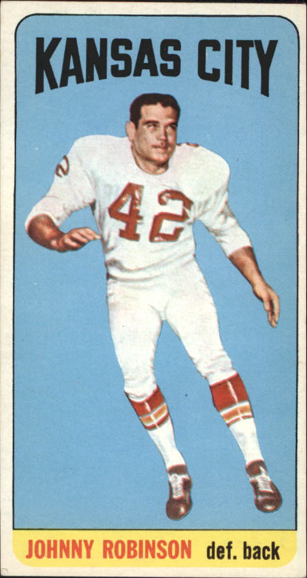 1965 Topps #109 Johnny Robinson SP