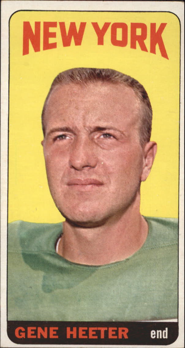 1965 Topps #115 Gene Heeter SP