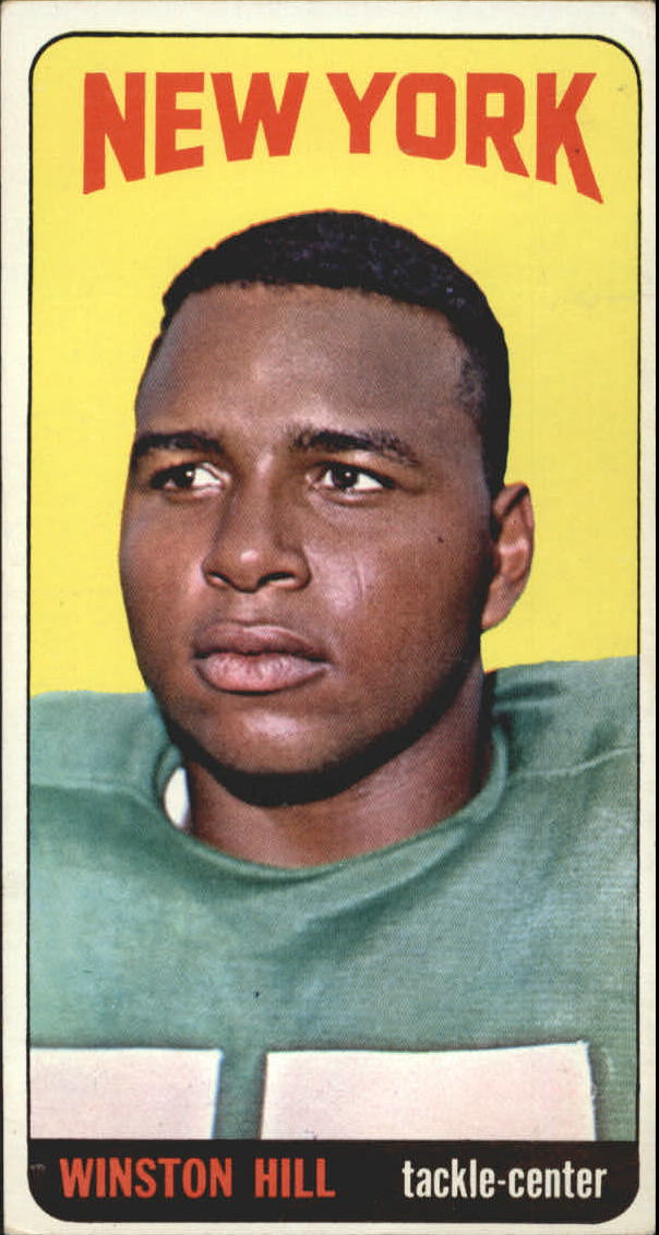 1965 Topps #116 Winston Hill SP RC