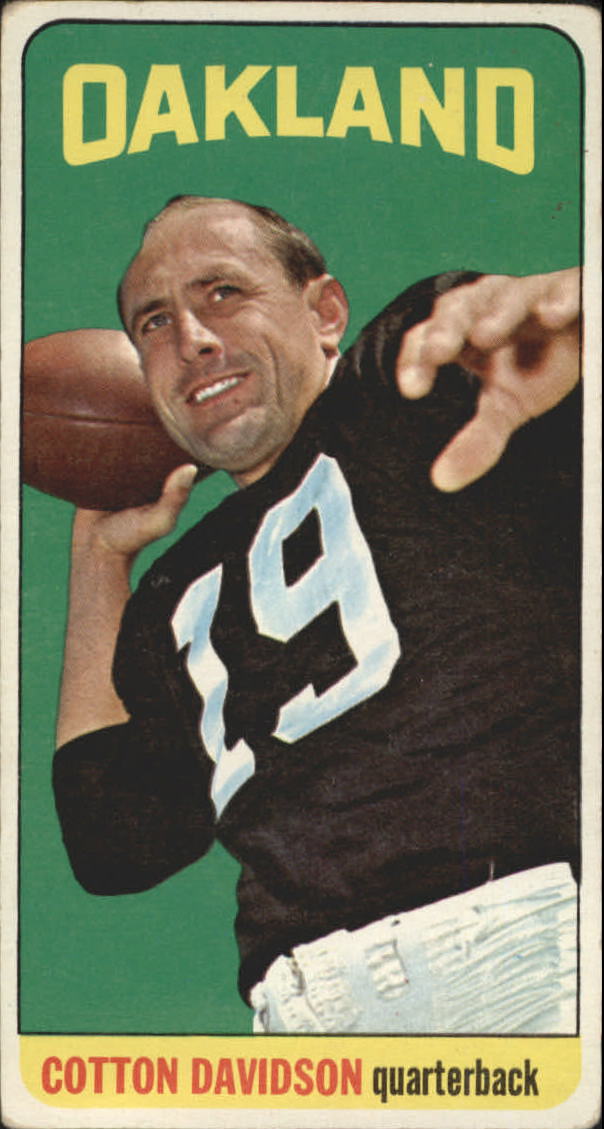 1965 Topps #138 Cotton Davidson SP