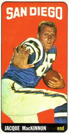 1965 Topps #167 Jacque MacKinnon
