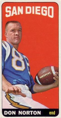 1965 Topps #169 Don Norton SP