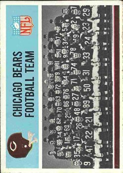 1966 Philadelphia #27 Chicago Bears Team
