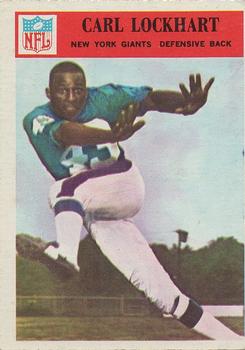 1966 Philadelphia #125 Spider Lockhart RC