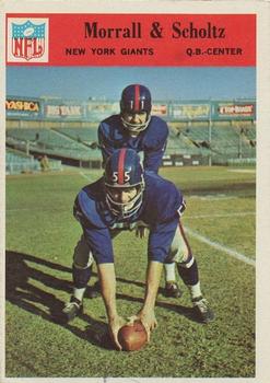 1966 Philadelphia #127 Earl Morrall/Bob Scholtz