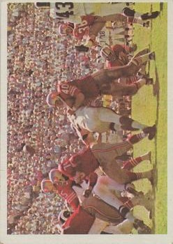 1966 Philadelphia #182 San Francisco 49ers Play