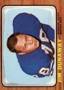 1966 Topps #24 Jim Dunaway