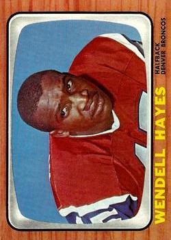 1966 Topps #34 Wendell Hayes RC