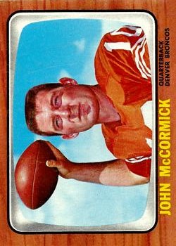 1966 Topps #40 John McCormick QB