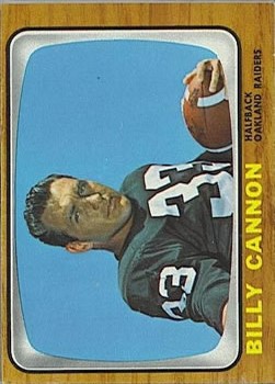 1966 Topps #106 Billy Cannon