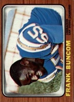 1966 Topps #120 Frank Buncom