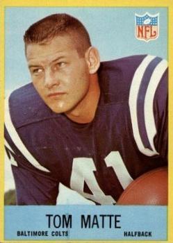 1967 Philadelphia #21 Tom Matte