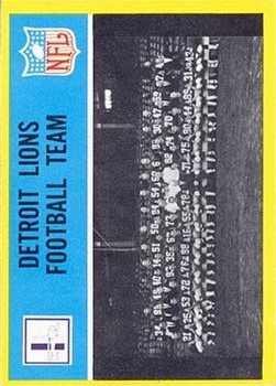 1967 Philadelphia #61 Detroit Lions