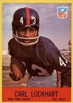 1967 Philadelphia #115 Spider Lockhart