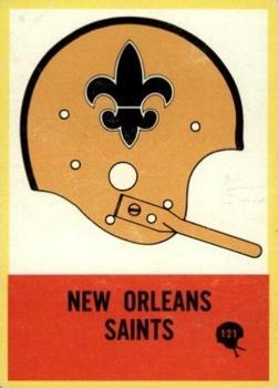 1967 Philadelphia #121 Saints Insignia