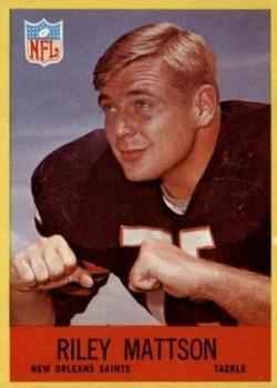 1967 Philadelphia #127 Riley Mattson