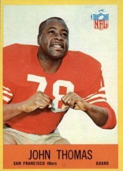 1967 Philadelphia #177 John Thomas