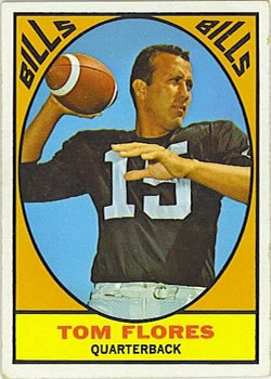 1967 Topps #16 Tom Flores