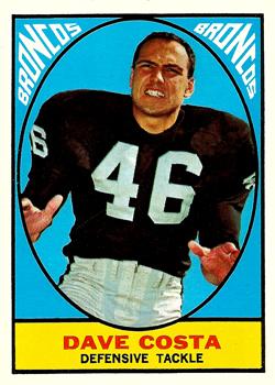 1967 Topps #33 Dave Costa