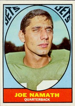 1967 Topps #98 Joe Namath