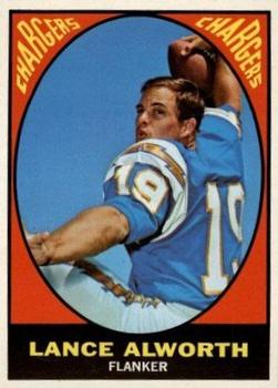 1967 Topps #123 Lance Alworth