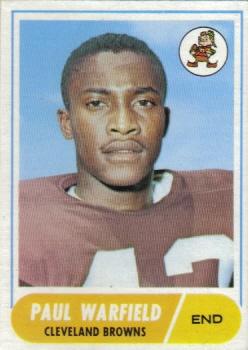 1968 Topps #49 Paul Warfield