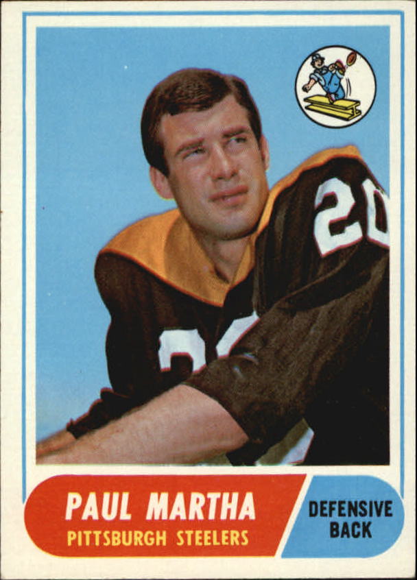 1968 Topps #111 Paul Martha RC