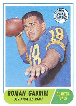 1968 Topps #132 Roman Gabriel