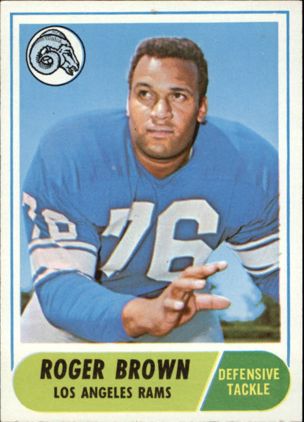 1968 Topps #158 Roger Brown