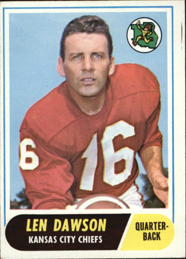 1968 Topps #171 Len Dawson