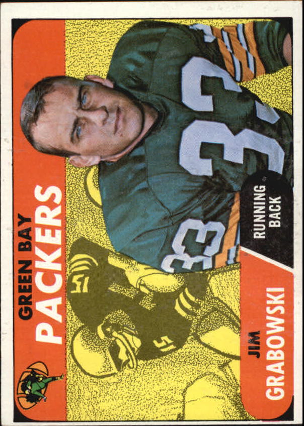 1968 Topps #183 Jim Grabowski RC