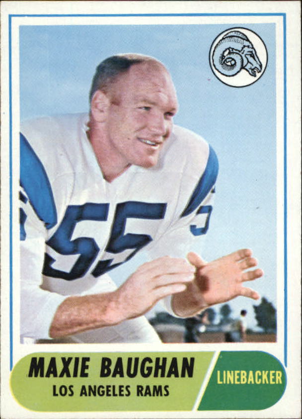 1968 Topps #210 Maxie Baughan
