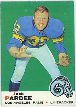1969 Topps #12 Jack Pardee