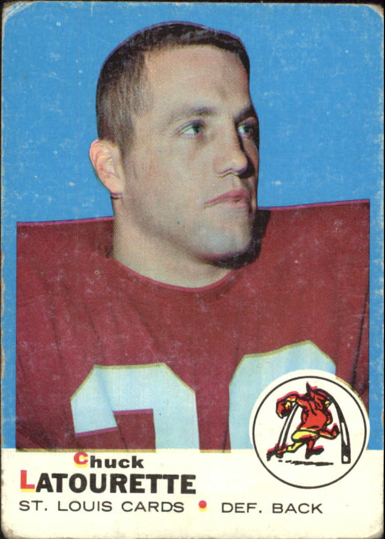 1969 Topps #112 Chuck Latourette RC