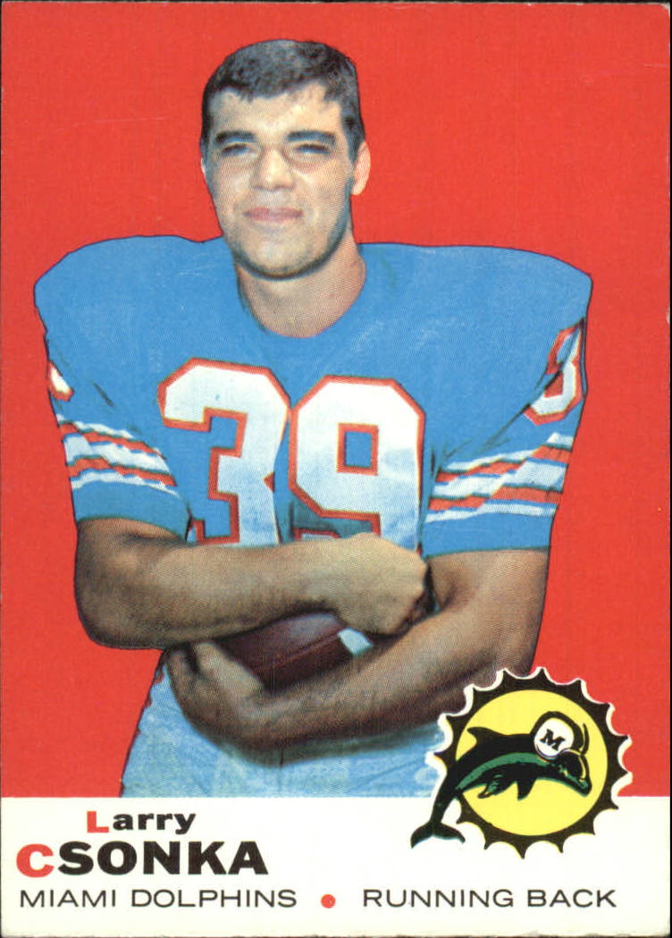 1969 Topps #120 Larry Csonka RC