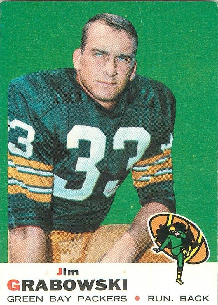 1969 Topps #124 Jim Grabowski