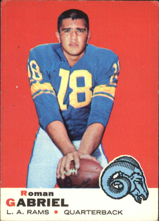 1969 Topps #125 Roman Gabriel