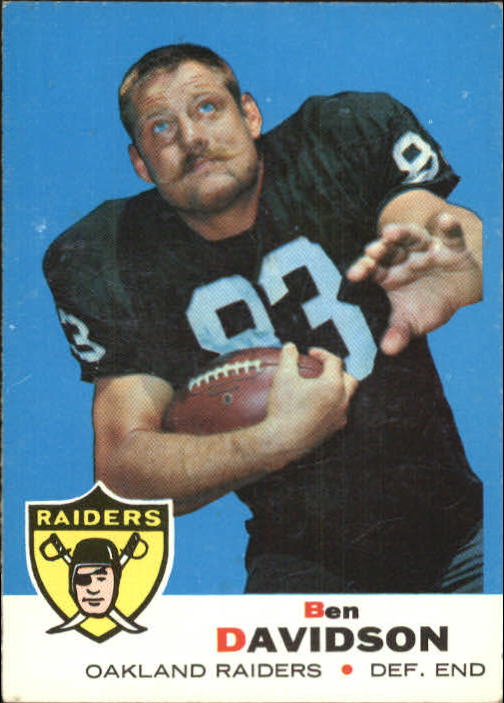 1969 Topps #128 Ben Davidson