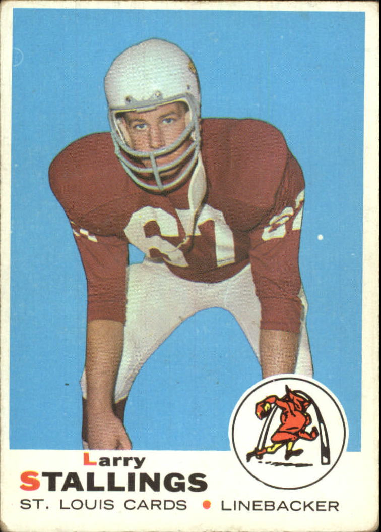 1969 Topps #134 Larry Stallings RC