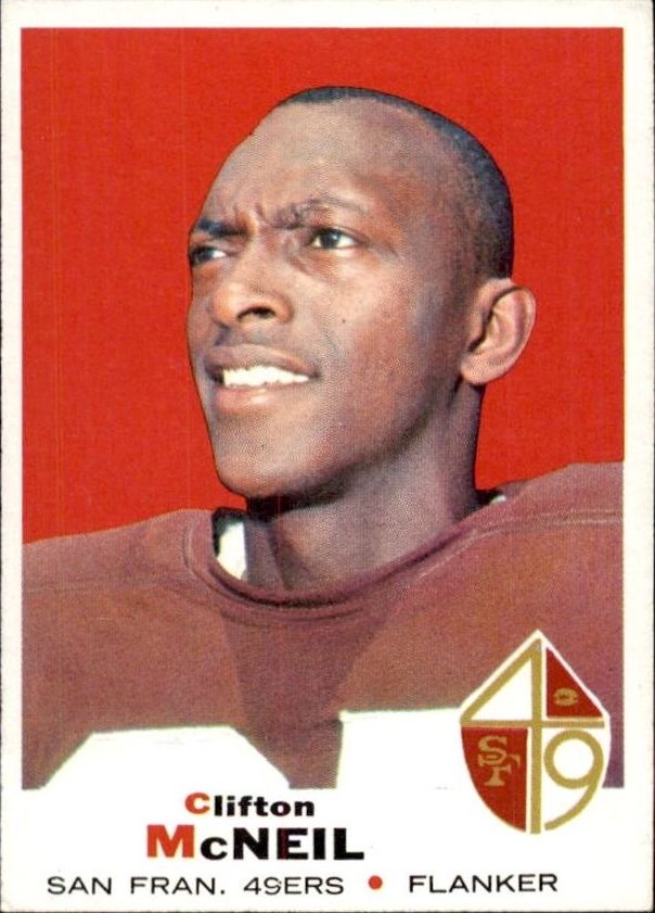 1969 Topps #135 Clifton McNeil RC
