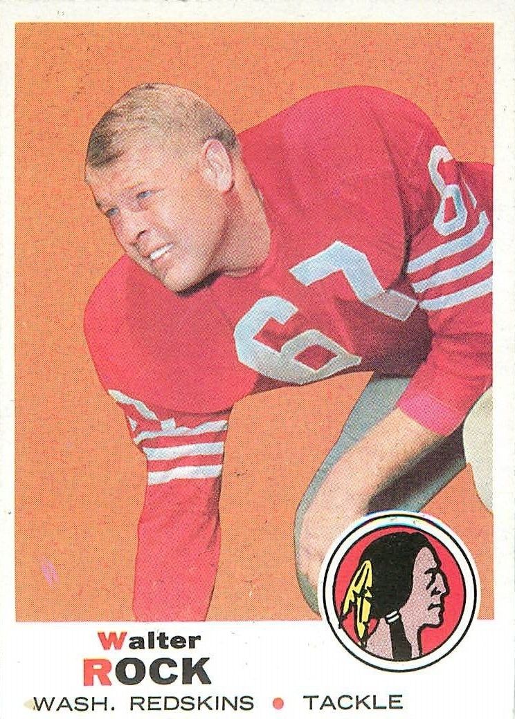 1969 Topps #136 Walter Rock