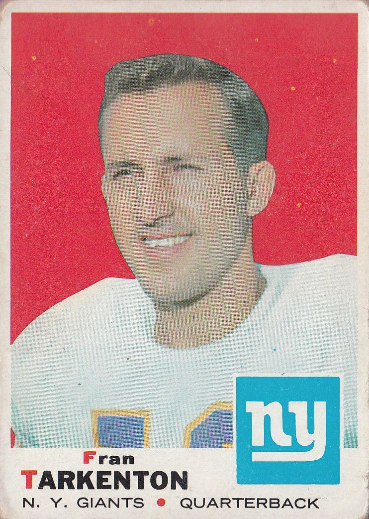 1969 Topps #150 Fran Tarkenton