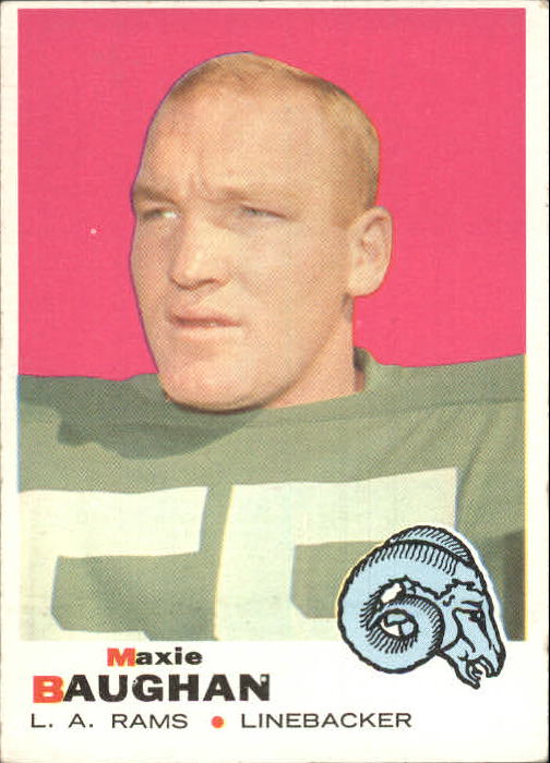 1969 Topps #169 Maxie Baughan