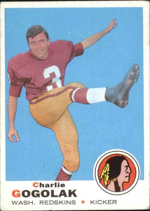 1969 Topps #205 Charlie Gogolak