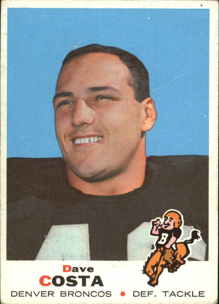 1969 Topps #213 Dave Costa
