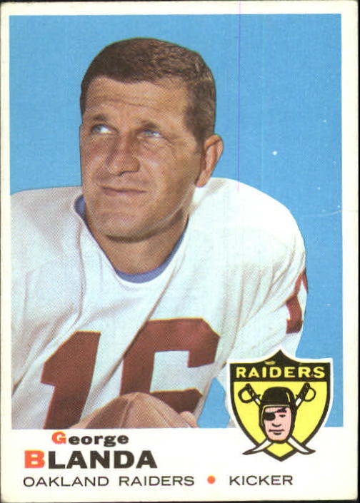 1969 Topps #232 George Blanda
