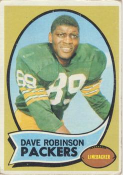 1970 Topps #102 Dave Robinson